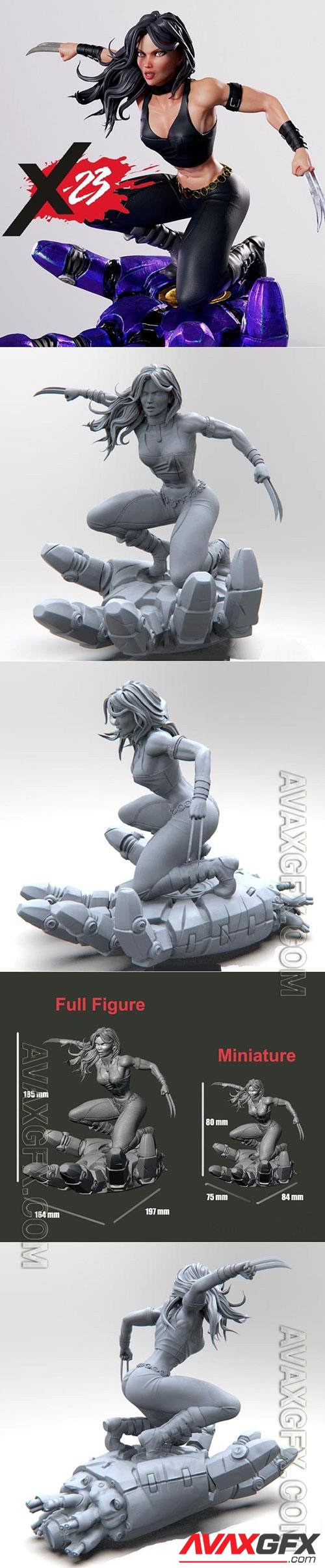 X23 3D Print Model
