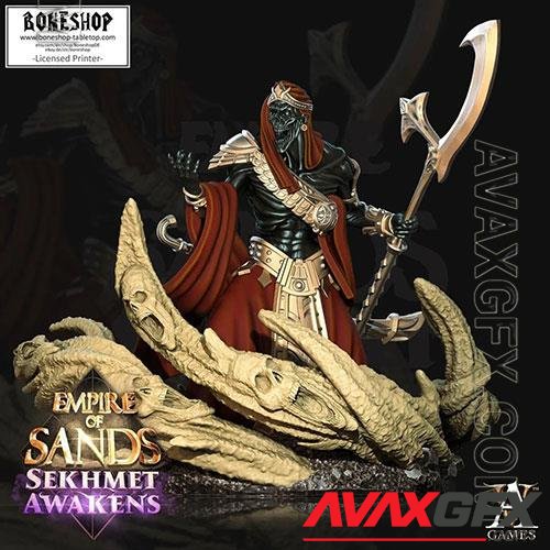 Sekhmet Awakens Sandmancer Aristocrat 2 3D Print Model