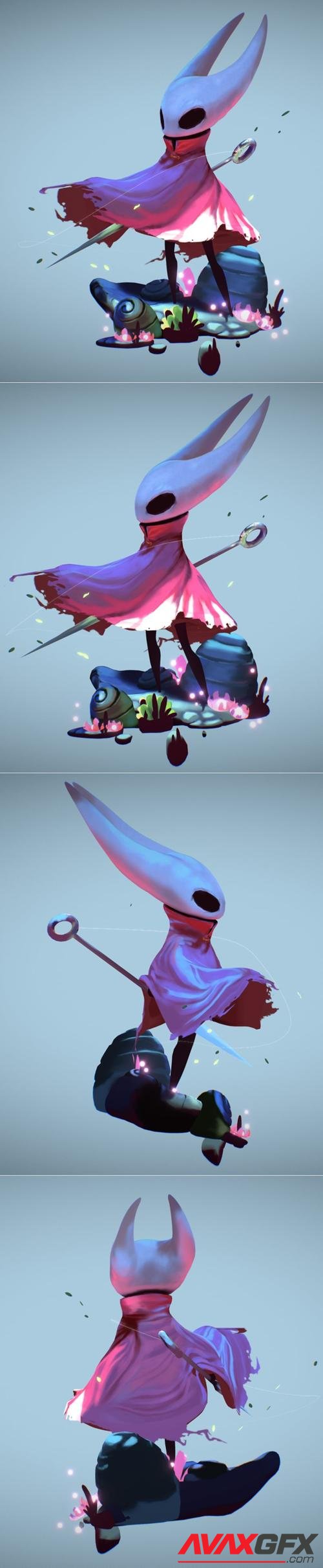 Hollow Knight Hornet Yoshiyaki – 3D Print