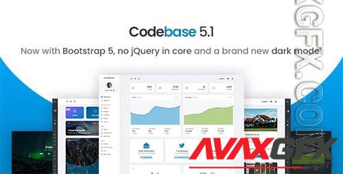 ThemeForest - Codebase v5.1 - Bootstrap 4 Admin Dashboard Template & Laravel 7 Starter Kit - 20289243