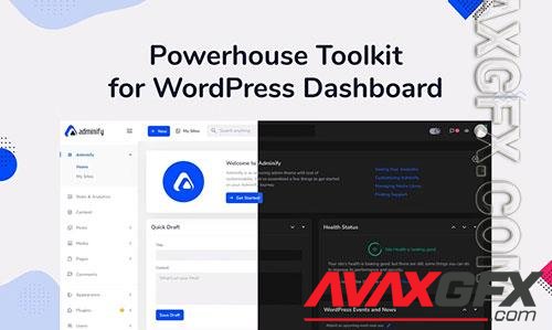 WP Adminify Pro v2.0.9.1 - Powerhouse Toolkit for WordPress Dashboard - NULLED