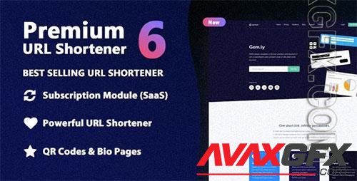 CodeCanyon - Premium URL Shortener v6.4.2 - Link Shortener, Bio Pages & QR Codes - 3688135 - NULLED