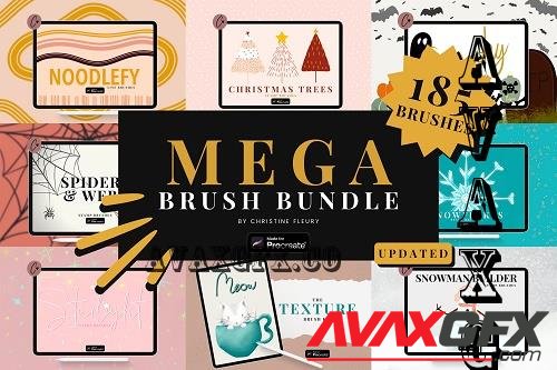 Mega Brush Bundle for Procreate - 1042014