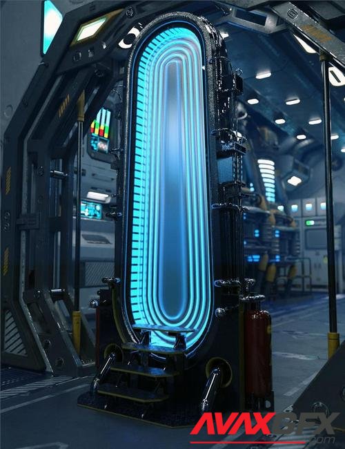 Sci-Fi Essentials Teleportation Gate