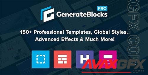 GenerateBlocks Pro v1.2.0 - Build Better WordPress Sites - NULLED