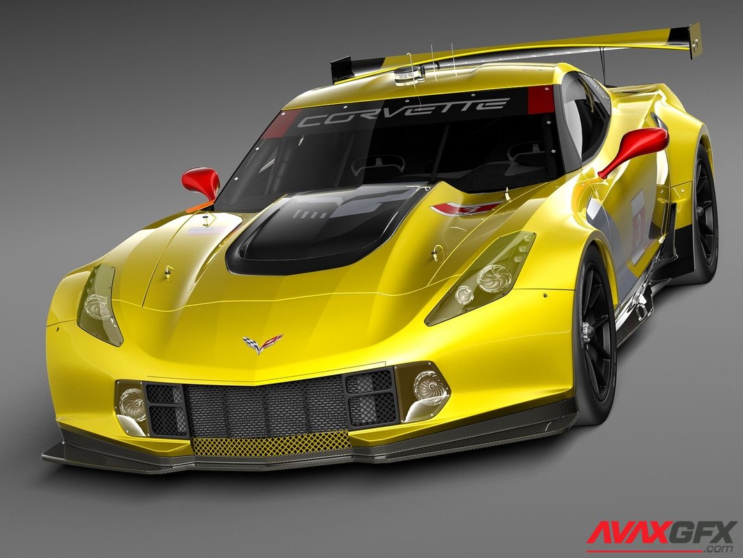 Chevrolet Corvette C7R 2015 3D