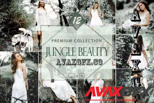 12 Photoshop Actions, Jungle Beauty Ps