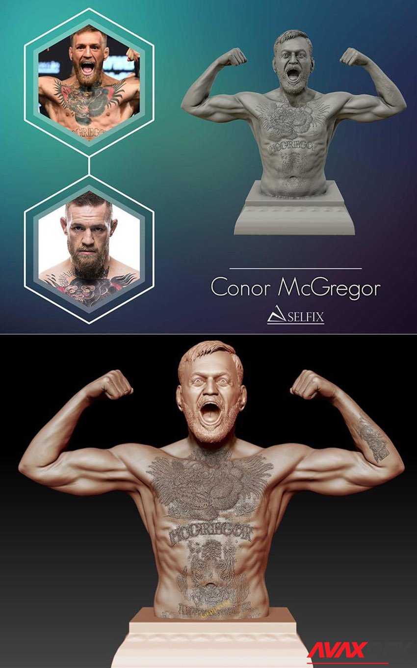 Conor McGregor 3D Print