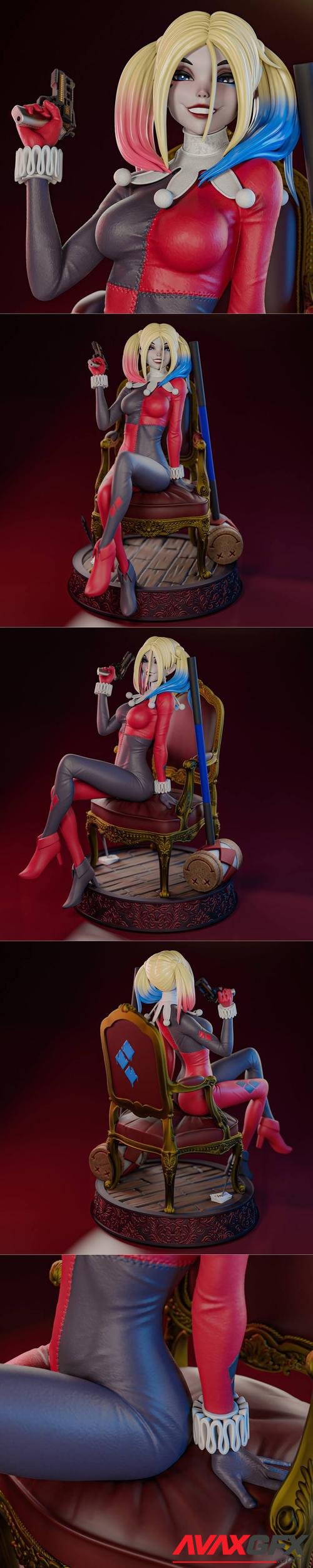 Harley Quinn Classic – 3D Print