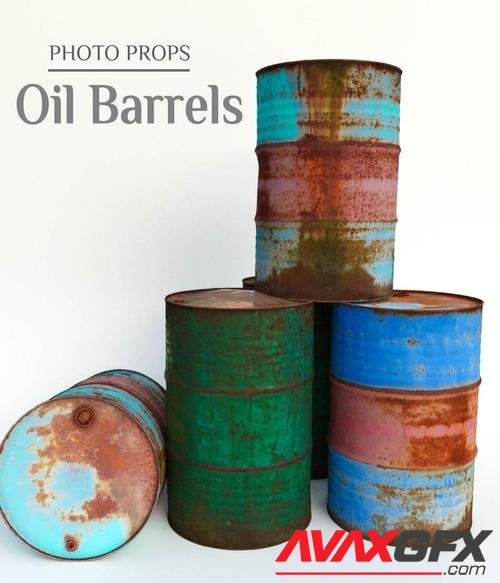 Photo Props: Oil Barrels