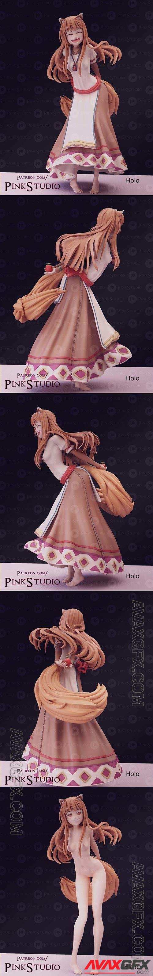 Holo - spice and wolf 3D STL