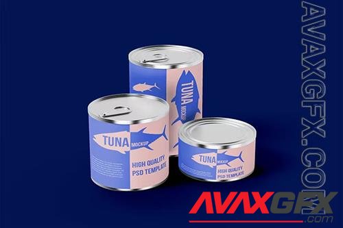 Canned Fish Mockup