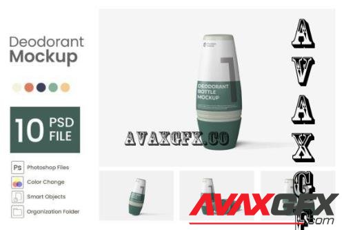 Deodorant Mockup - 10 PSD