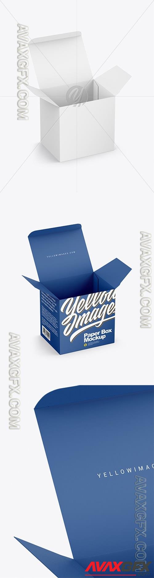 Opened Paper Box Mockup 48048 TIF