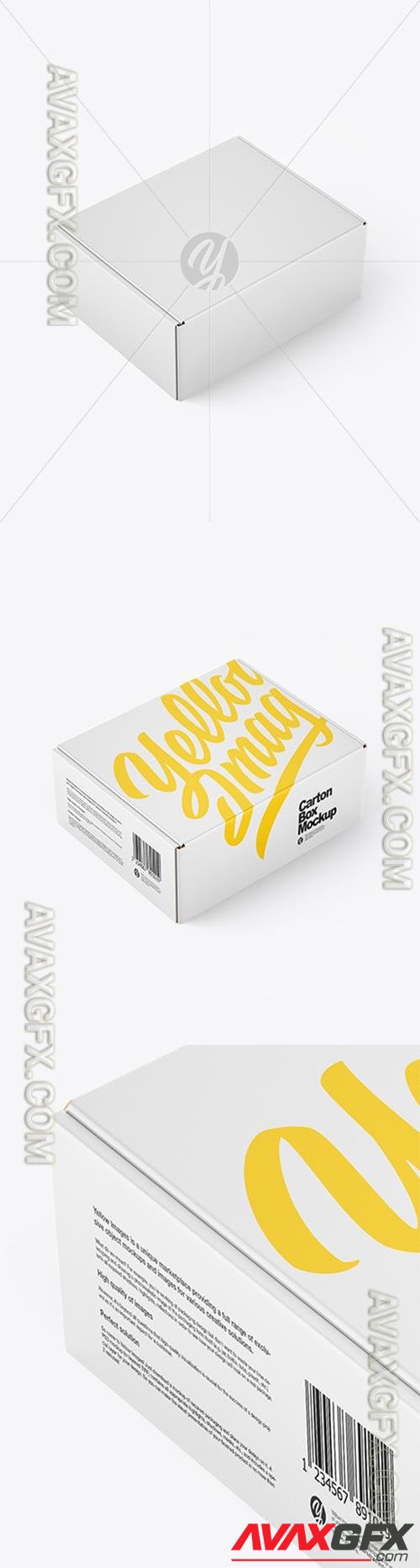 Paper Box Mockup 47460 TIF