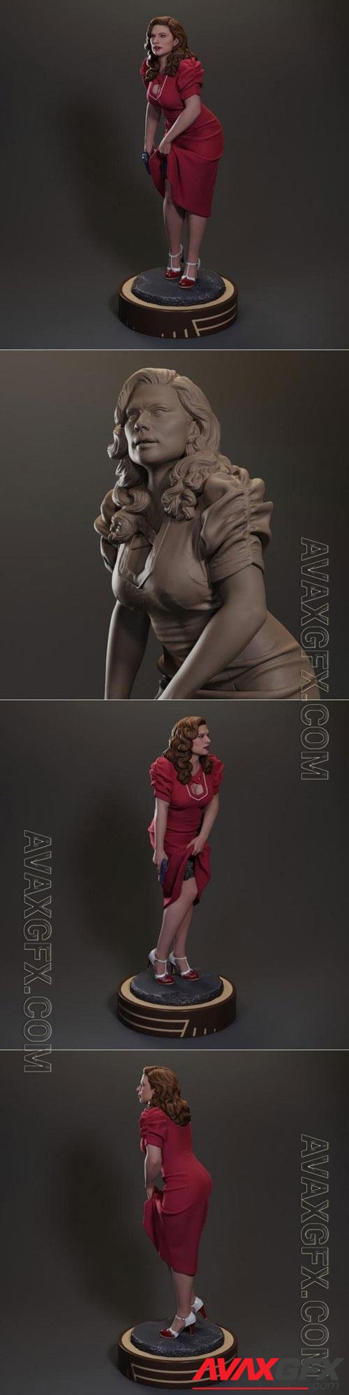 Peggy’s Secret - Agent Carter 3D STL » AVAXGFX