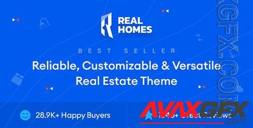 ThemeForest - RealHomes v3.20.0 - Estate Sale and Rental WordPress Theme - 5373914 - NULLED