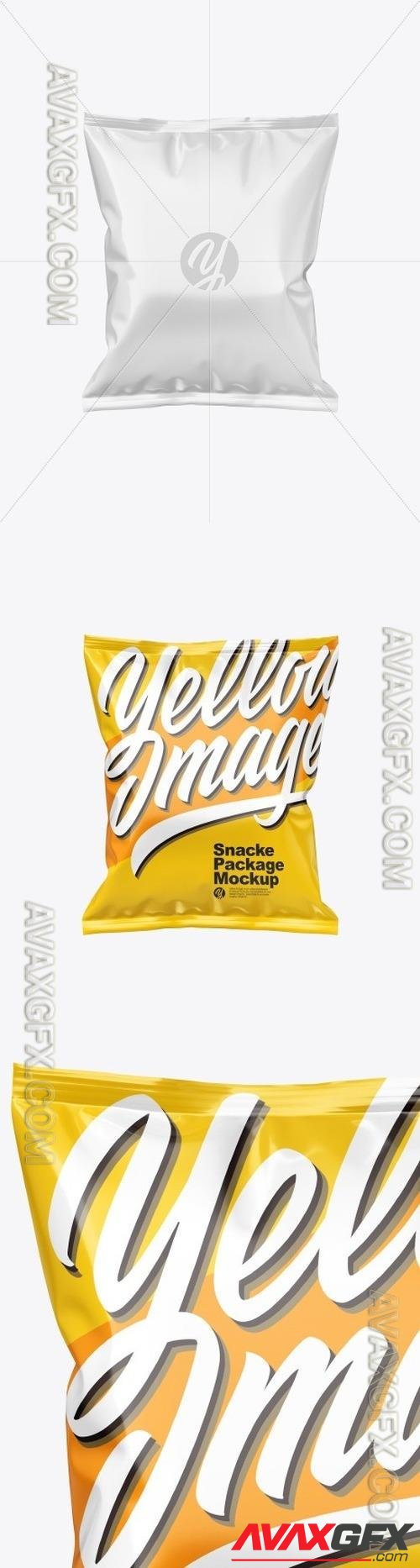 Glossy Snack Package Mockup 51697 TIF