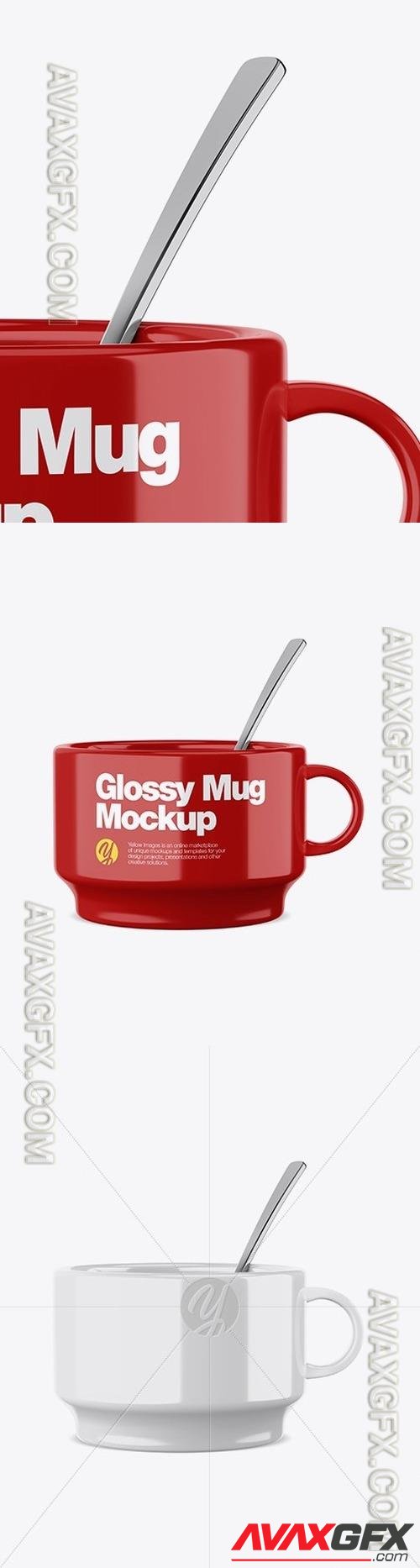 Glossy Mug Mockup 40882 TIF