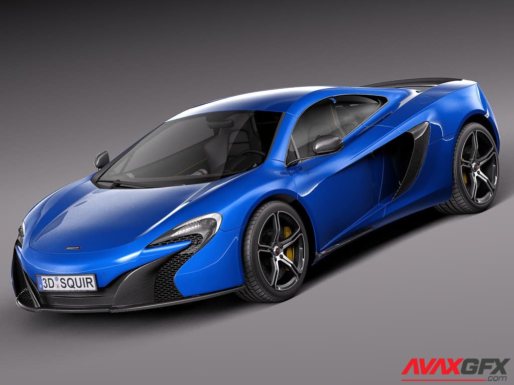 McLaren 650S Coupe 2015 3D