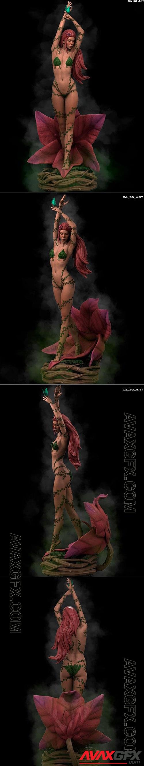 Poison Ivy 3D STL