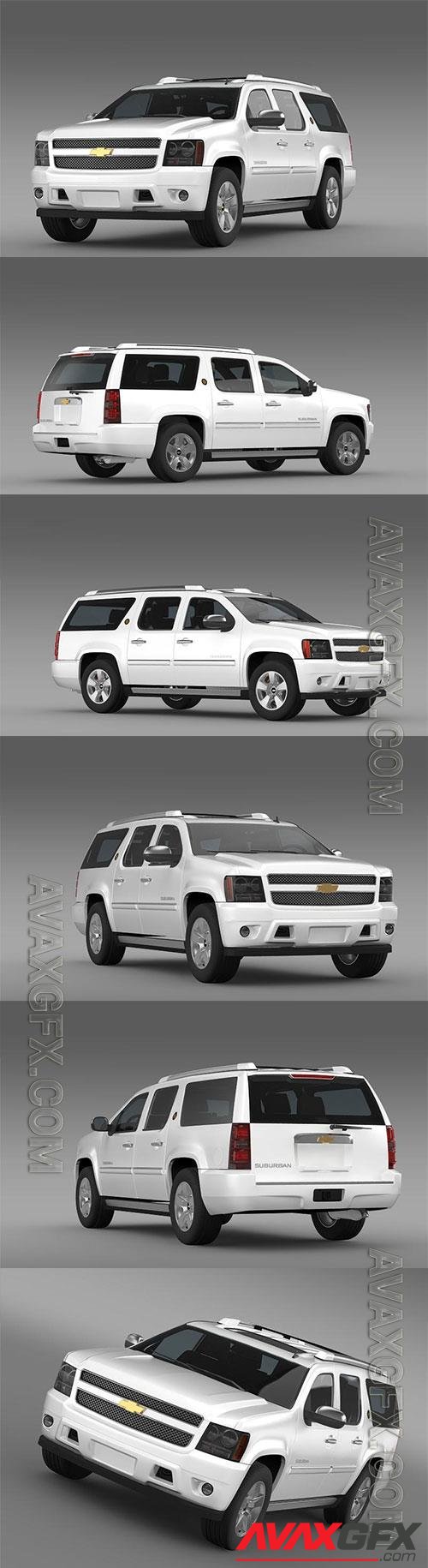 Chevrolet Suburban75th Diamond Edition 3D Model