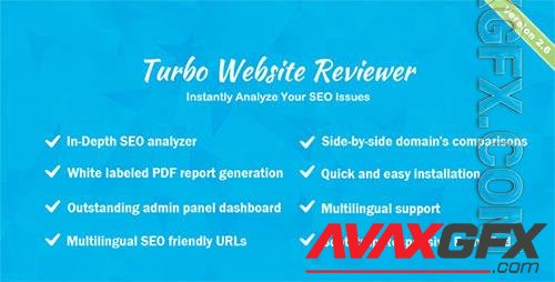 CodeCanyon - Turbo Website Reviewer v2.6 - In-depth SEO Analysis Tool - 20069330 - NULLED