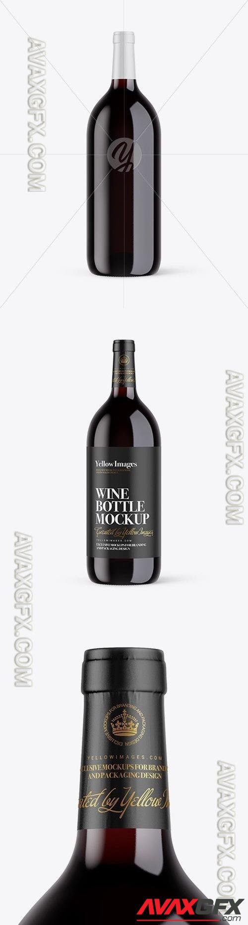 1.5L Red Wine Bottle Mockup 46334 TIF