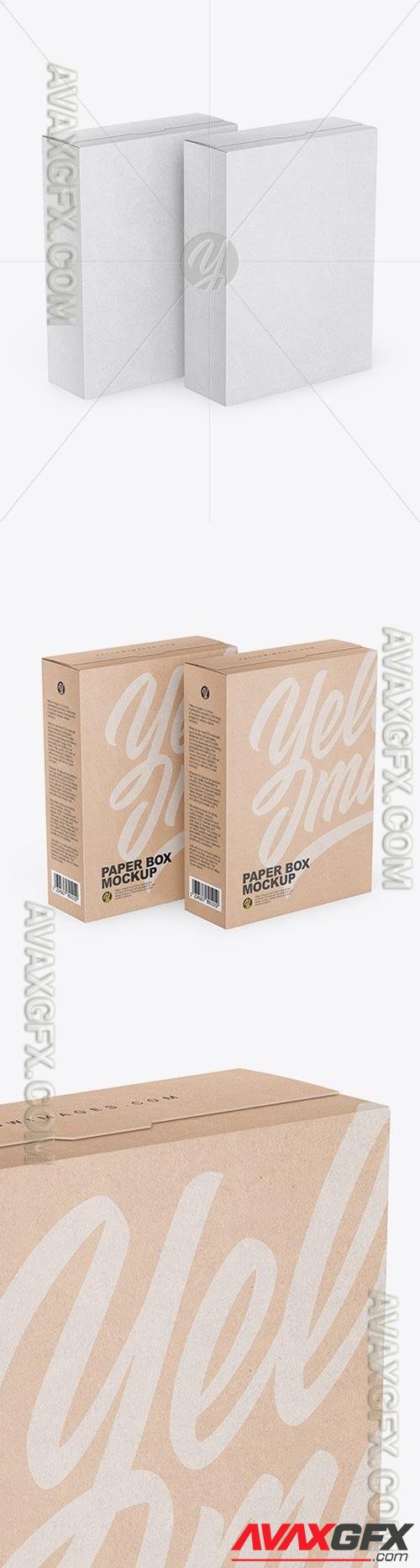 Two Kraft Boxes Mockup 46090 TIF