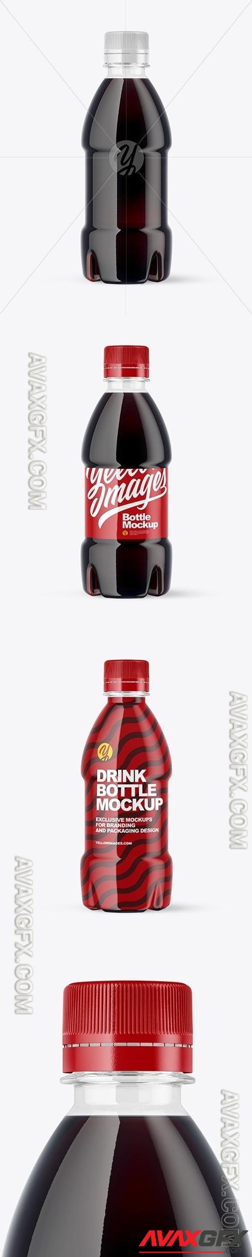 250ml PET Cola Bottle Mockup 46806 TIF