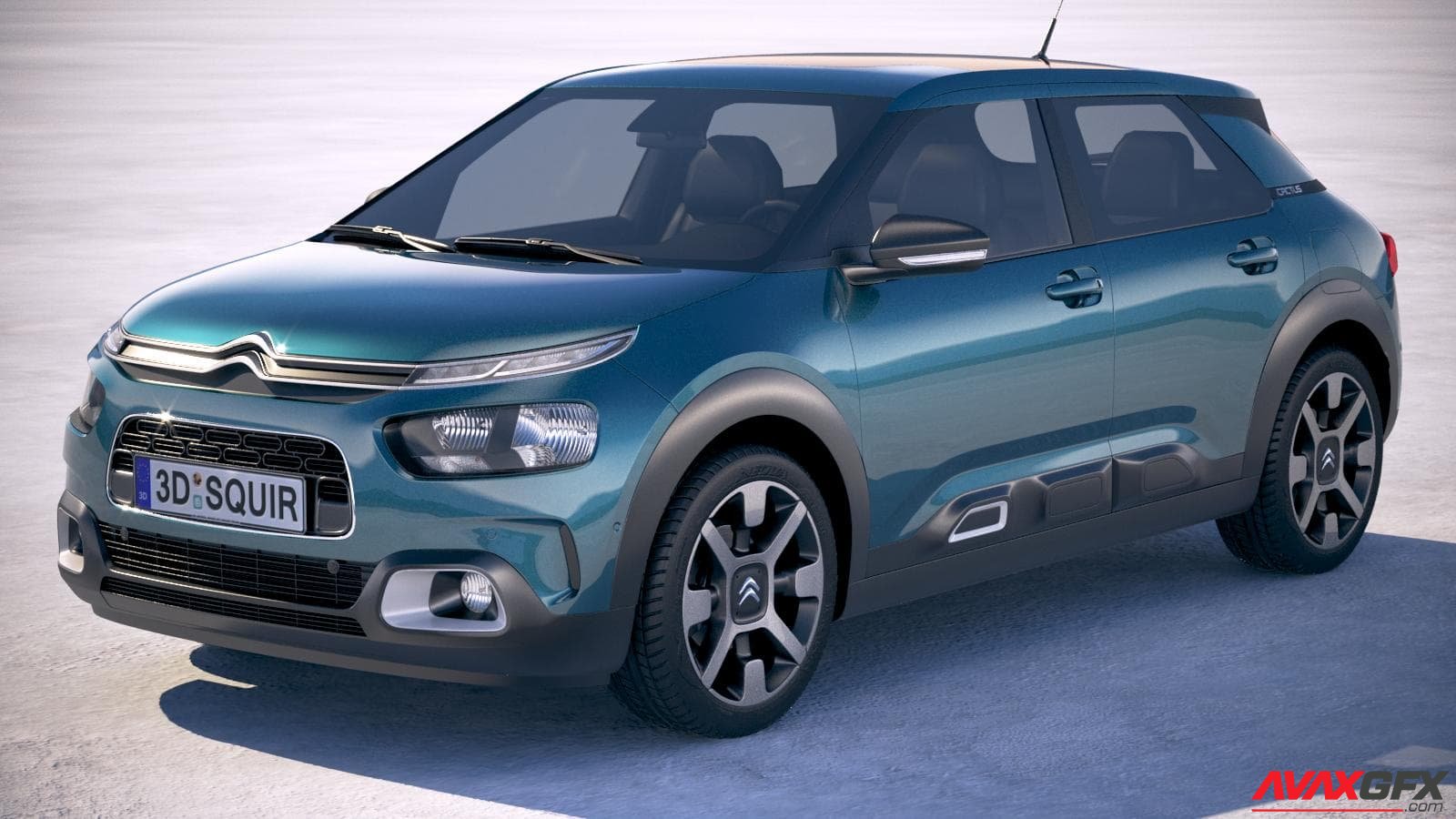 Citroen C4 Cactus 2018 3D