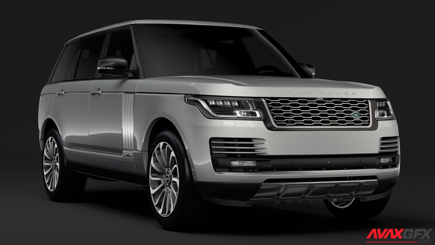 Range Rover Vogue SE LWB L405 2018 3D