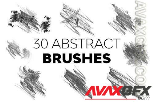 Abstract Brush Strokes Brushes