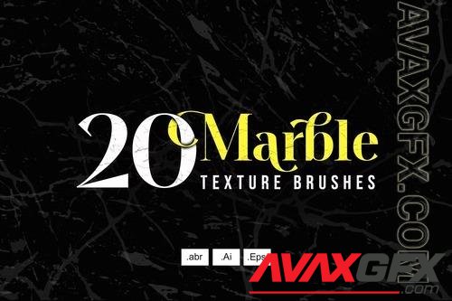 20 Marble Texture Brushes