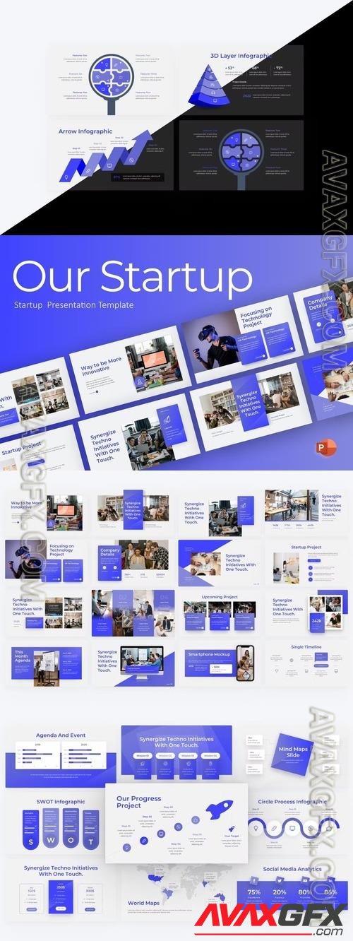 Our Startup Startup PowerPoint Template