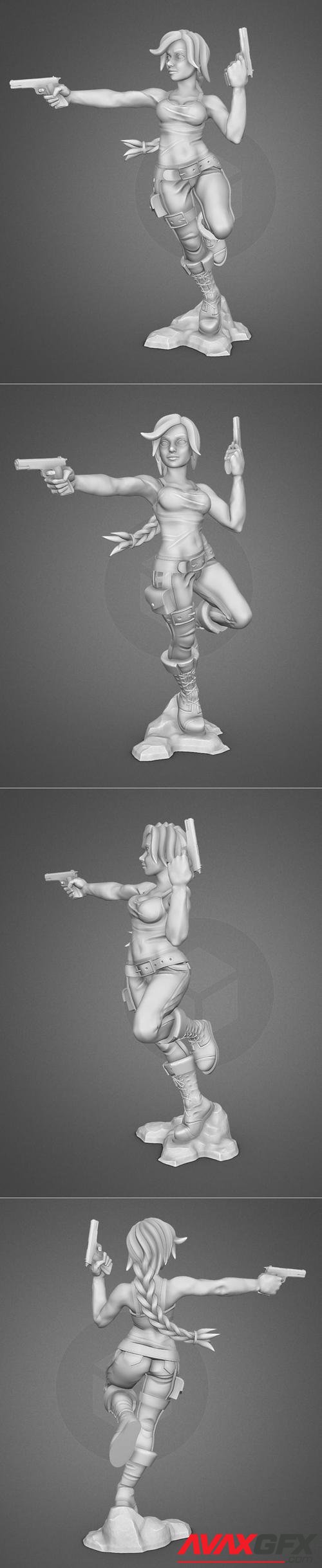 Lara Croft Tomb Raider – 3D Print