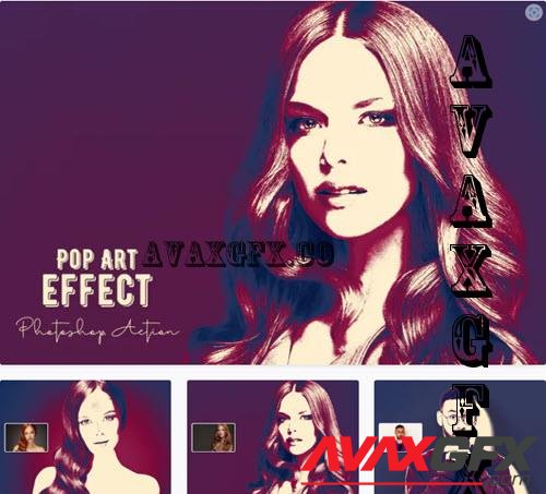 Pop Art Photoshop Action - JNJFQAP