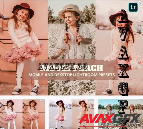 Movie Peach Lightroom Presets Dekstop and Mobile