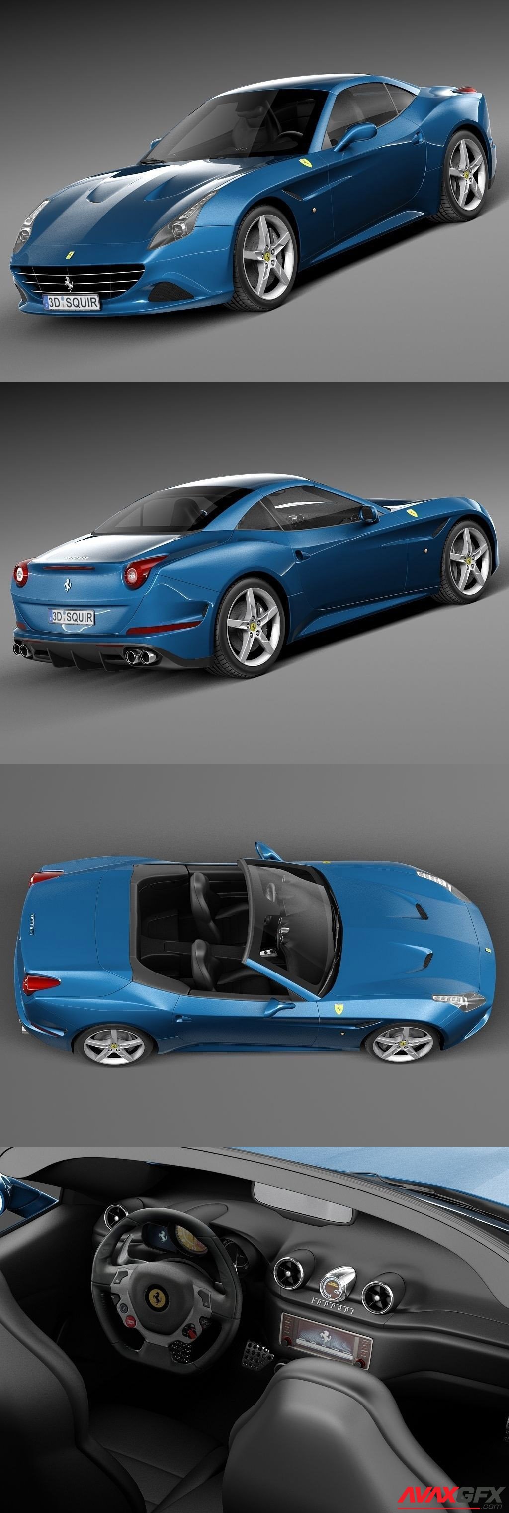 Ferrari California T 2015 3D