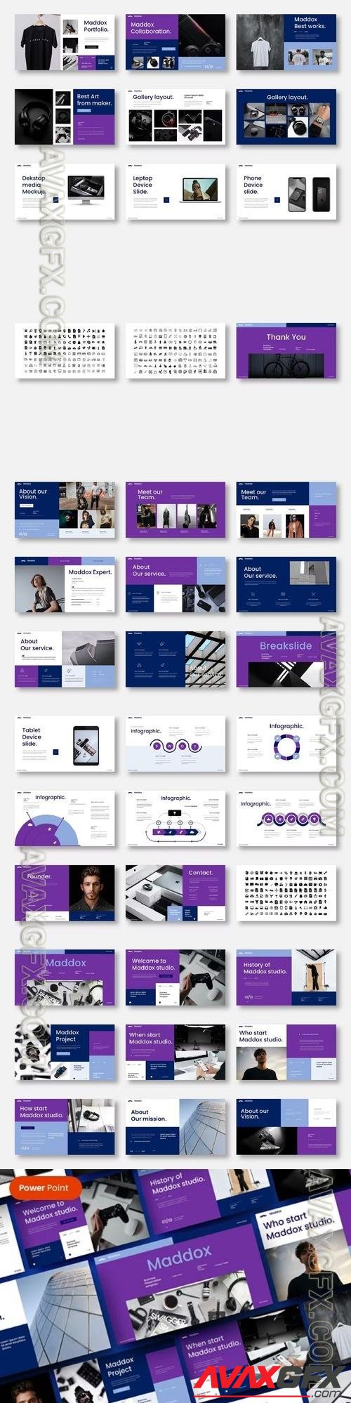 Maddox - Business PowerPoint Template