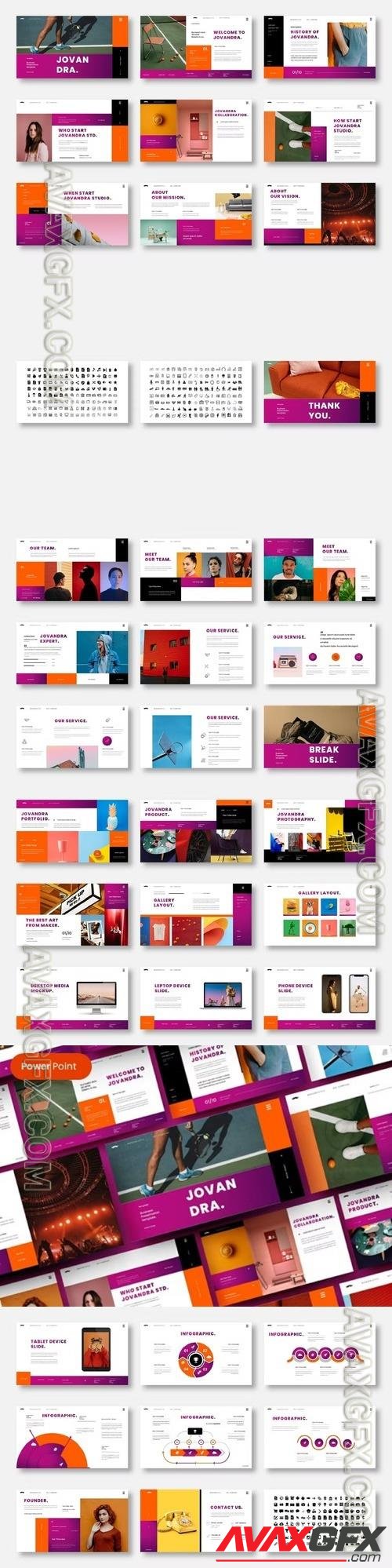 Jovandra - Business PowerPoint Template