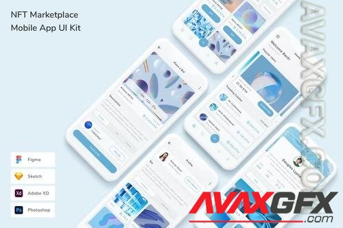 NFT Marketplace Mobile App UI Kit