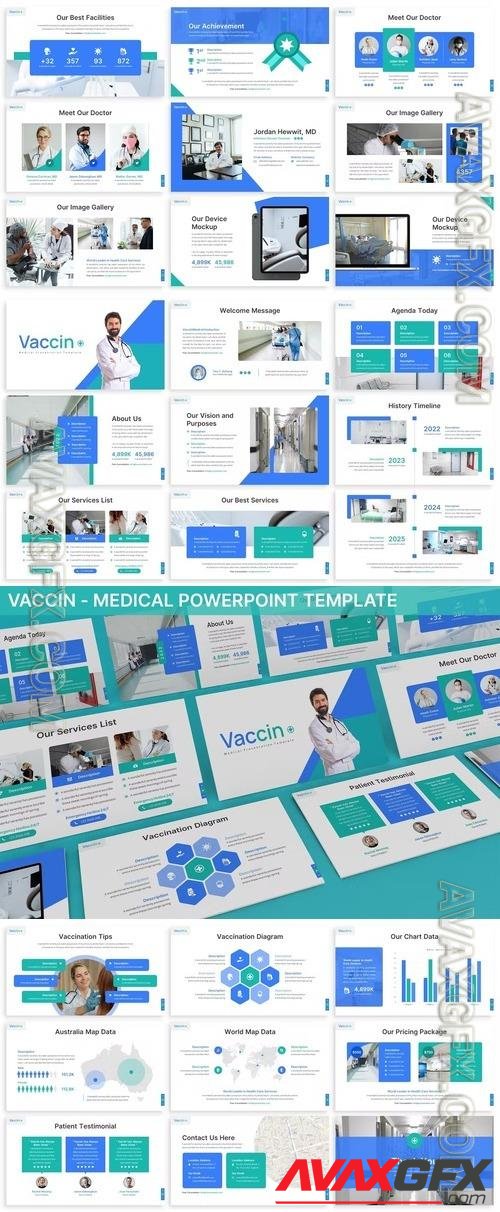 Vaccin - Medical Powerpoint Template