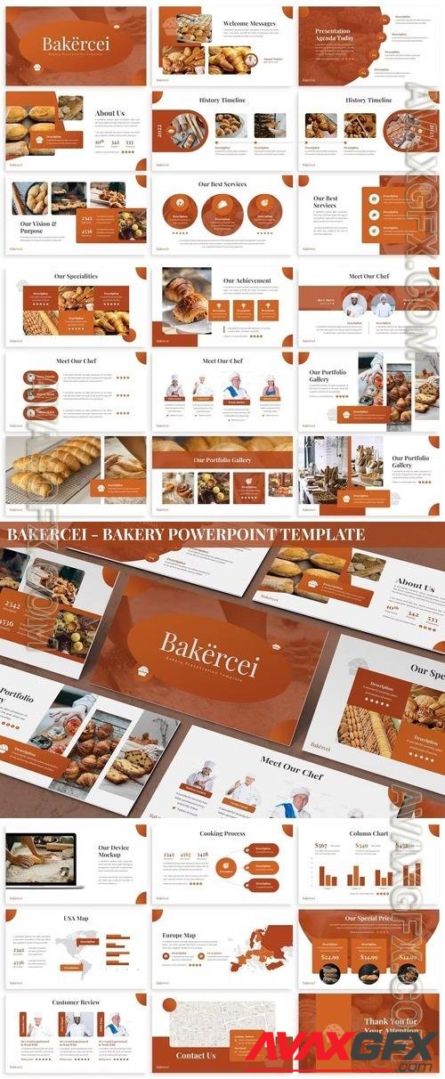 Bakercei - Bakery Powerpoint Template