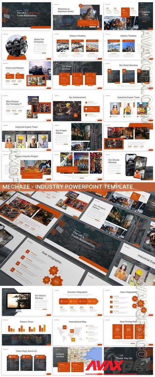 Mechaze - Industry Powerpoint Template
