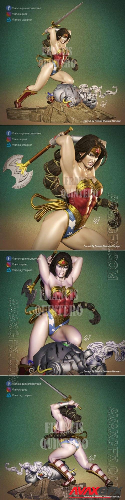 Wonder Woman 3D STL