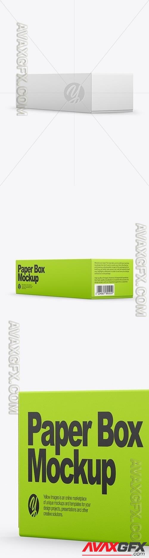 Paper Box Mockup 47521 TIF