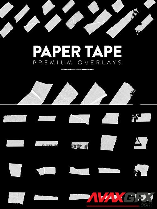 25 Paper Tape Overlay HQ - 7367377