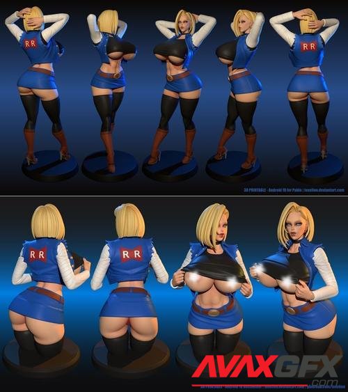 Android 18 by Texelion – 3D Print