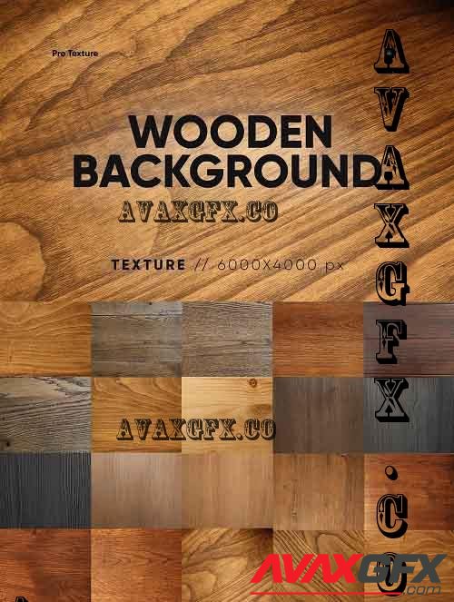 20 Wooden Background - 7374055